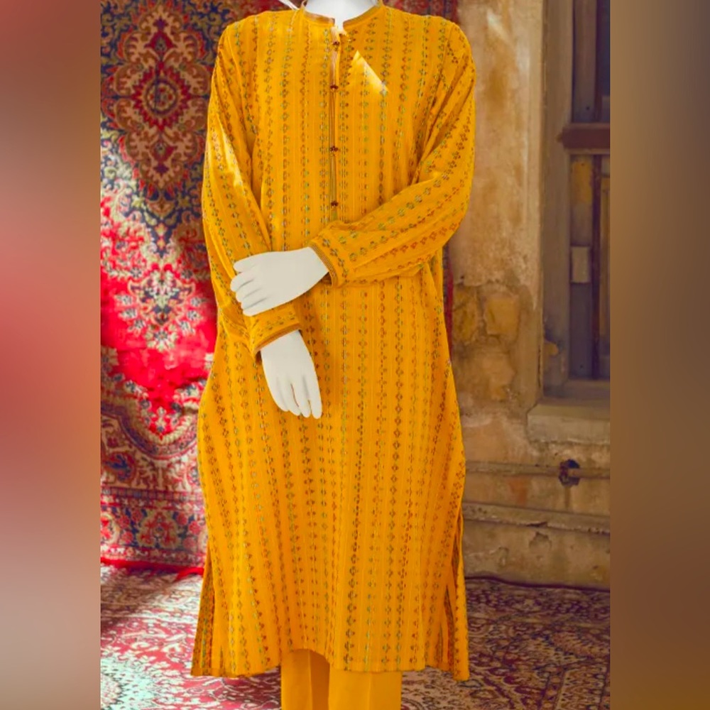 New yellow kameez kurta kurti